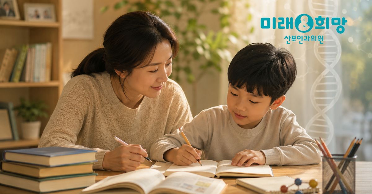 아들 공부머리는 엄마에게서 온다?